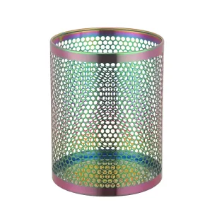 Poubelle Inox Maille Chromatique