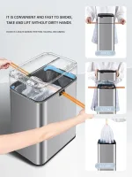 Poubelle Automatique Inox