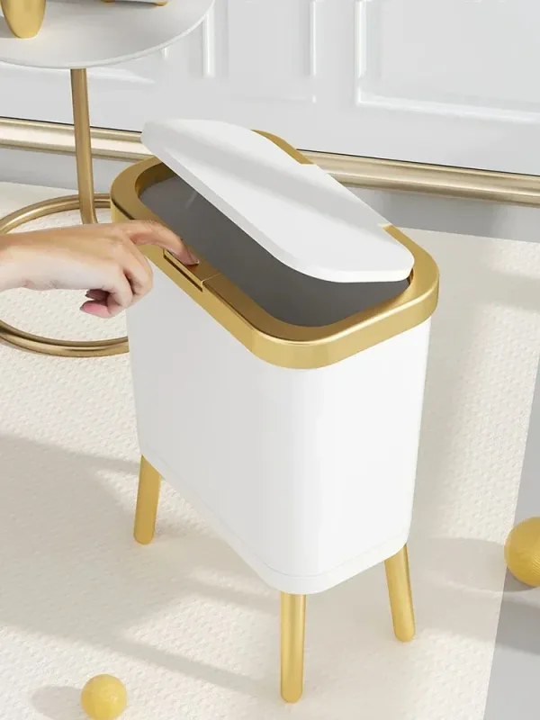 poubelle esthétique pieds hauts