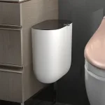 poubelle pratique salle de bain murale