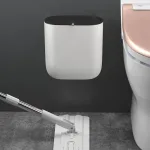 poubelle compacte pour salle de bain murale