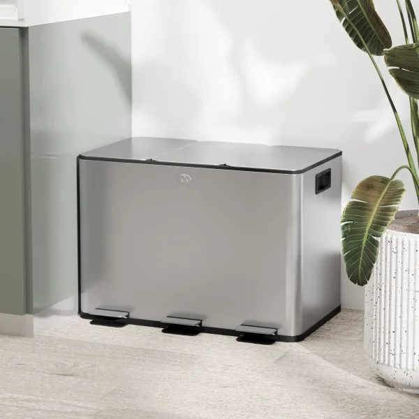 Poubelle Triple Compartiment Classe Détails