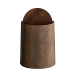 poubelle style chêne