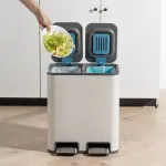 poubelle de tri design moderne