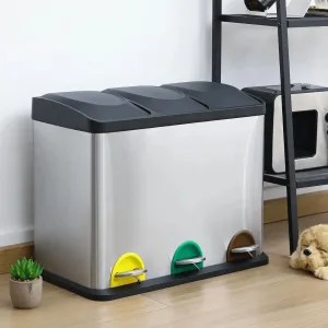 Poubelle De Tri 3x15l