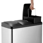 poubelle de tri sélectif 3x15l